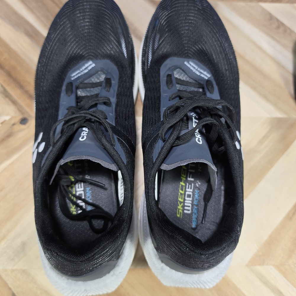 Craft Sports Pro Endurance Mens Athletic Running Shoes Size 8.5 Black White - Picture 10 of 14